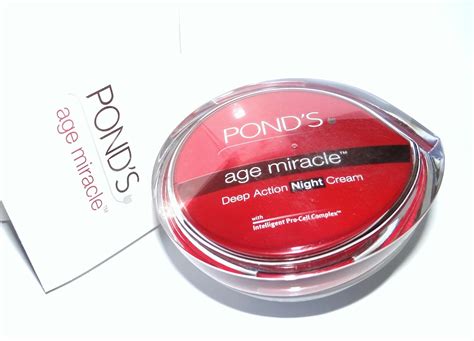 Ponds Age Miracle Deep Action Night Cream Review Photos Chamber Of