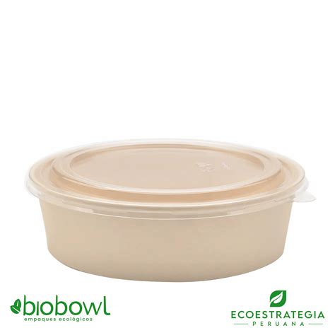 Eco Estrategia Peruana Bowl Bamb Salad Biodegradable Ml