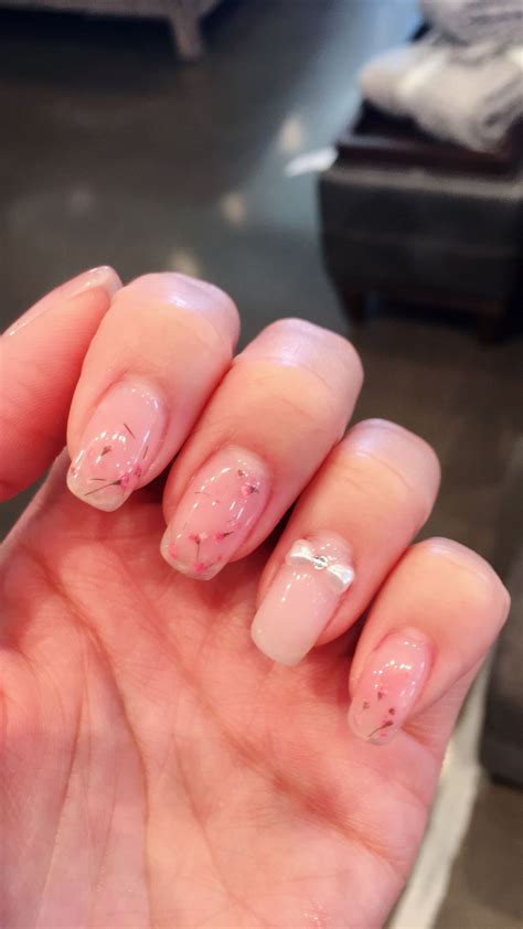 Cherry Blossom Nails Cherry Blossom Nails Diy Cherry Blossom Nails