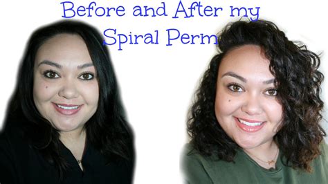 Spiral Perms For Long Hair Before And After