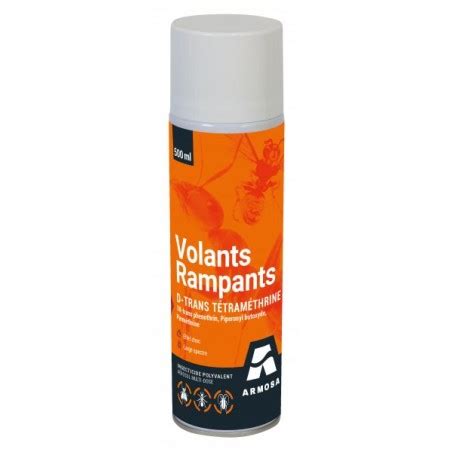 AÉROSOL INSECTES VOLANTS RAMPANTS 500 ML