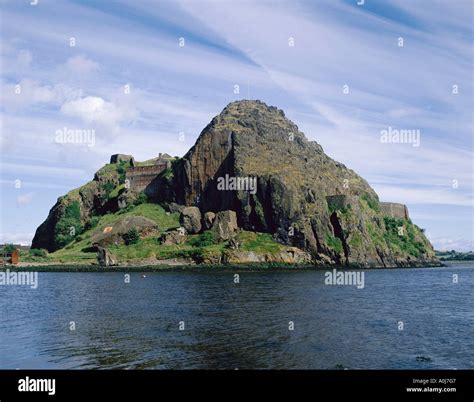 Dumbarton Castle Dumbarton Scotland Stock Photo - Alamy