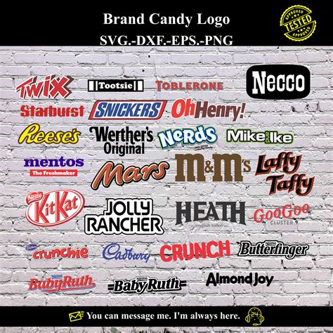Brand Candy Logo SVG Vector Digital Product Instant Downlo, 42% OFF