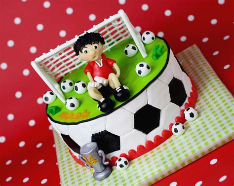 Soccer Football — Childrens Birthday Cakes Soccer Cake Football