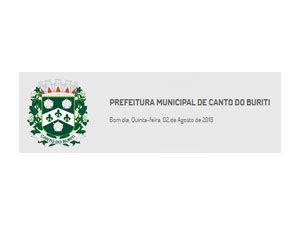 Curso Para Concurso Canto Do Buriti PI Prefeitura Municipal