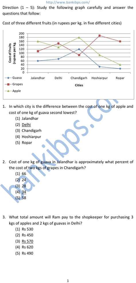 Sbi Data Interpretation Question