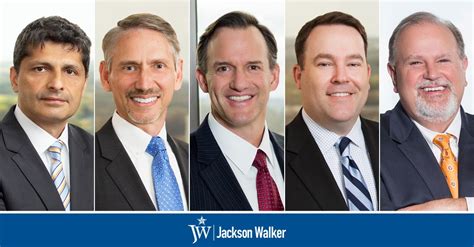 Lawdragon Lists Five Jackson Walker Attorneys Among Leading