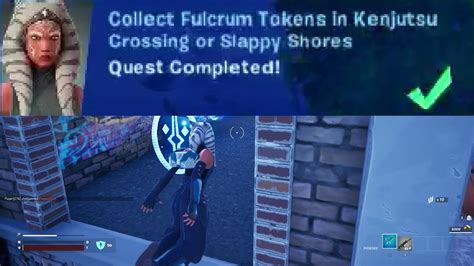 Collect Fulcrum Tokens In Kenjutsu Crossing Or Slappy Shores Fortnite