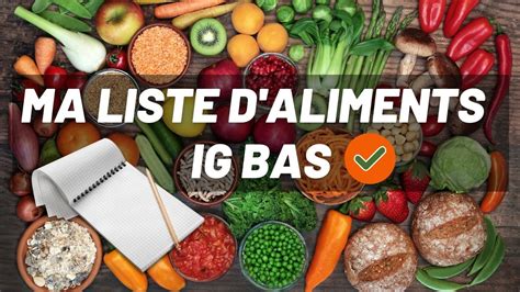 Ma Liste D Aliments IG Bas Dans Mes Placards Passion Nutrition