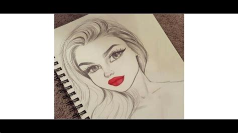 How To Draw Pretty Girl Face Step By Step For Beginners Easy Drawing