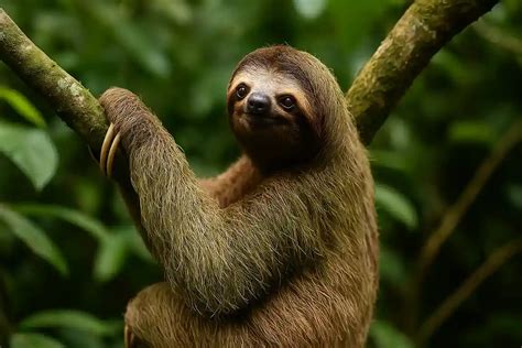 Cor Do Bicho Preguiça - Bicho-preguiça: 3 vantagens surpreendentes da sua lentidão