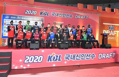 Kbl 신인 드래프트 구단 순위 추첨 진행올해 신인 37명 참가