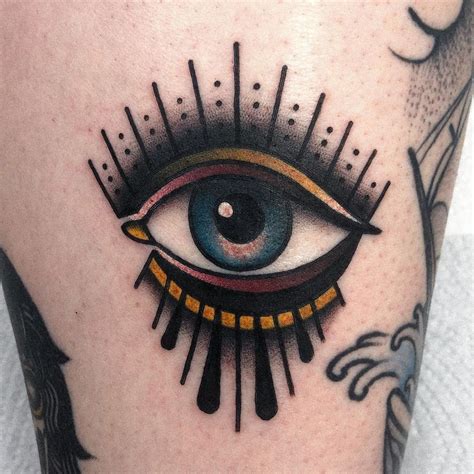 Traditional All Seeing Eye Tattoo