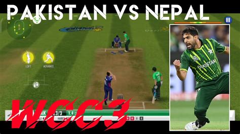 Pakistan Vs Nepal Blitz Cup Wcc3 YouTube