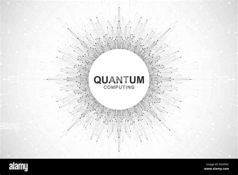 Quantum Computer Technology Concept Deep Learning Artificial Intelligence Big Data Algorithms