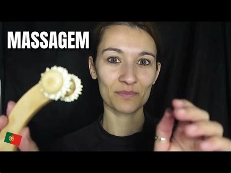 Massagem Super Relaxante Luvas E Massageador De Madeira ASMR