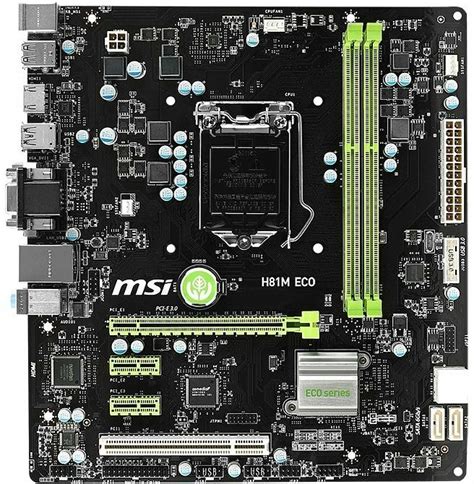 Buy MSI H81M ECO MS-7817 Ver:7.1 Intel H81 motherboard, 37,89