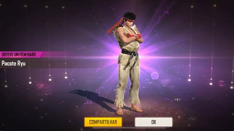 Vale A Pena Skin Ryu T F Cil Torre De Tokens Emote Street Fight