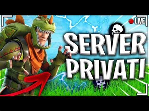 SERVER PRIVATI CON GLI ISCRITTI PS4 PC XBOX Fortnite Live ITA