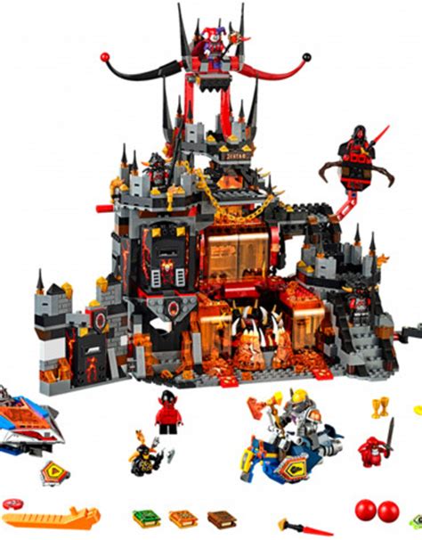 Lego Jestro S Volcano Lair Nexo Knights Crossdock