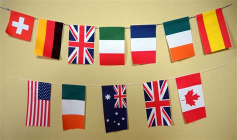 How To Make Flags Of The World Bunting Or Banners On The Cricut Or