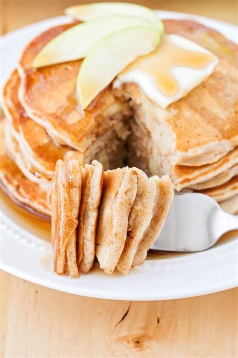 Easy Apple Pancakes Recipe Lil Luna