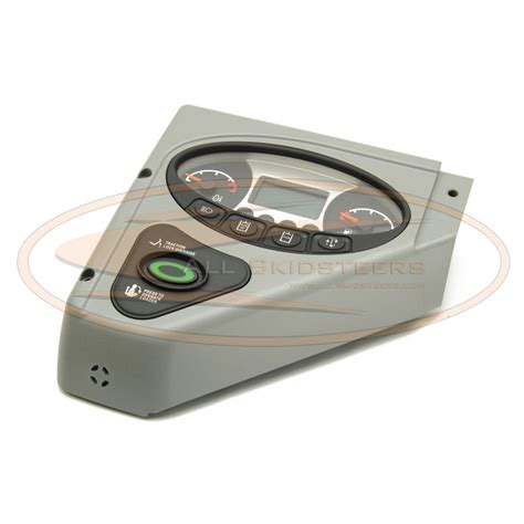 bobcat  left control panel  lit gauges