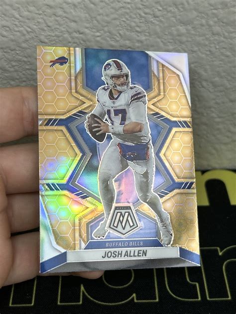 Josh Allen 2022 Mosaic 20 Honeycomb SSP RAW Price Guide Sports