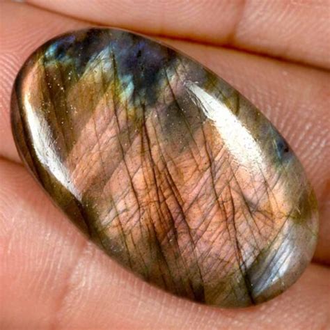 Cts Natural Chatoyant Flashy Labradorite Loose Cabochon