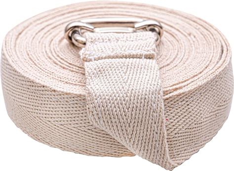 MeFree Eco Friendly Organic Cotton Yoga Strap 9 Ft Length Durable And