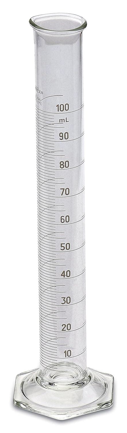 Buy Corning Pyrex Single Metric Scale Glass Graduated Cylinder