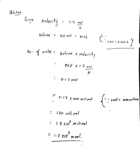 Solved A Chemist Adds Ml Of A Mol L Sodium Thiosulfate Na