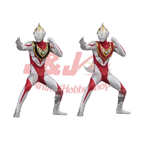 BANPRESTO ULTRAMAN GAIA HERO S BRAVE STATUE FIGURE ULTRAMAN GAIA V1 V2