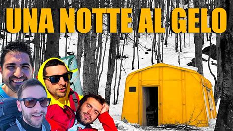 UNA NOTTE AL GELO A 1500 METRI NELLA NEVE Bivacco K2 Alpi Apuane