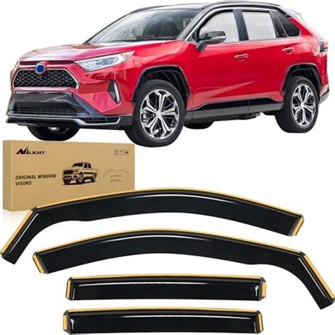 Amazon Nilight In Channel Durable Rain Guards For Toyota Rav