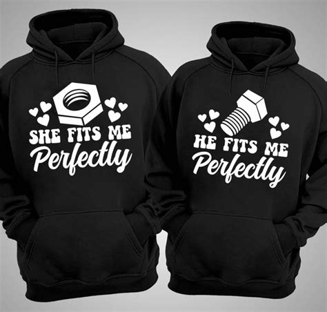 Matching Couple Hoodies Show Your Love In Style In 2024 Matching Hoodies For Couples