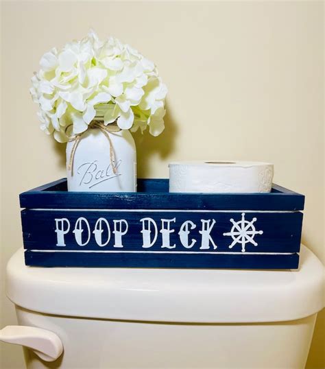 Nautical Bathroom Decor US Navy Decor Funny Bathroom Humor - Etsy