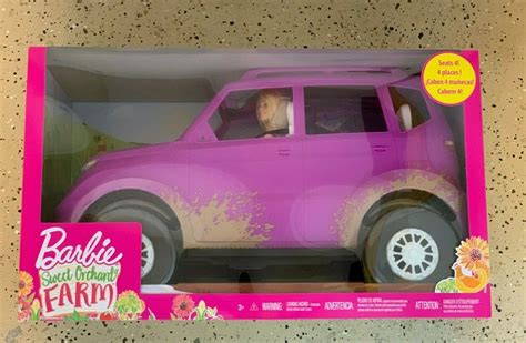 New Barbie PURPLE SUV CAR + barbie - Vehicles