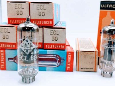 Used Telefunken ECL80 Vacuum Tubes For Sale HifiShark