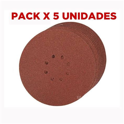 Pack Lijas Gr Velcro Mm Lijadora Orbital Equus En