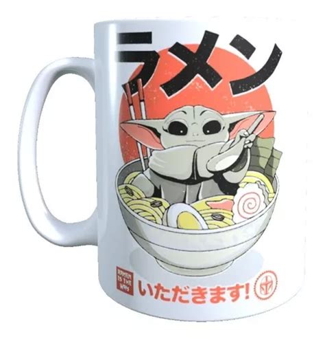 Taza Baby Yoda Star Wars Mandalorian Tazón Alta Calidad Cuotas sin