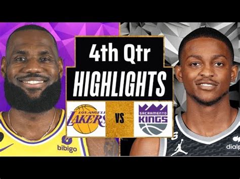 Los Angeles Lakers Vs Sacramento Kings Full Highlights 4th QTR Nov 15