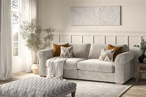 Salford Large Sofa Standard Back Romerils Jersey