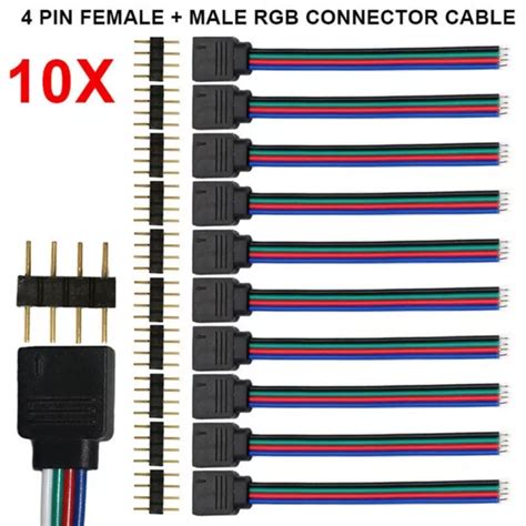 CONNEXION TRANSPARENTE DE La Lumi Re Bande DEL Avec 10 Pi Ces 4