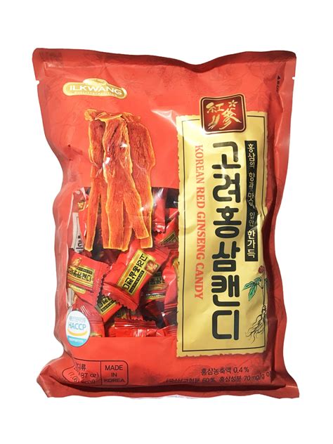 Ilkwang Korean Red Ginseng Candy 韩国红参糖 987oz 280g Kht Herbs And Goods