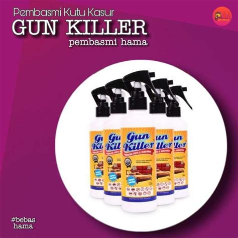 Jual Gun Killer Pembasmi Kutu Kasur Tangau Gurem Original Dan