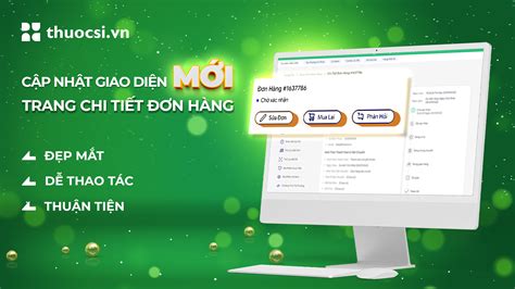 Cập nhật giao diện CHI TIẾT ĐƠN HÀNG