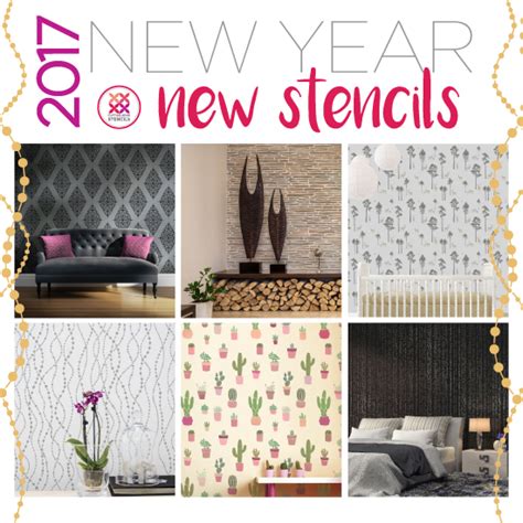 2017 New Year New Stencils Stencil Stories