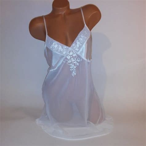 Jones New York Lingerie Chemise Slip Gown Medium Soli Gem