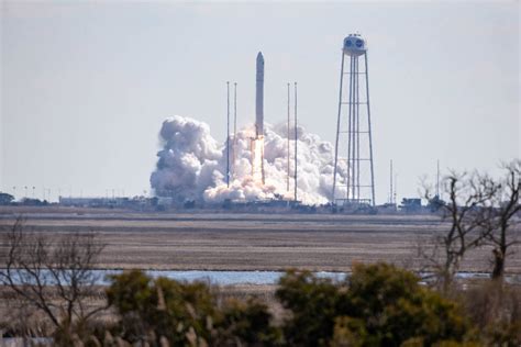 Northrop Grumman Cygnus Commercial Cargo Ship Launches To Space Station